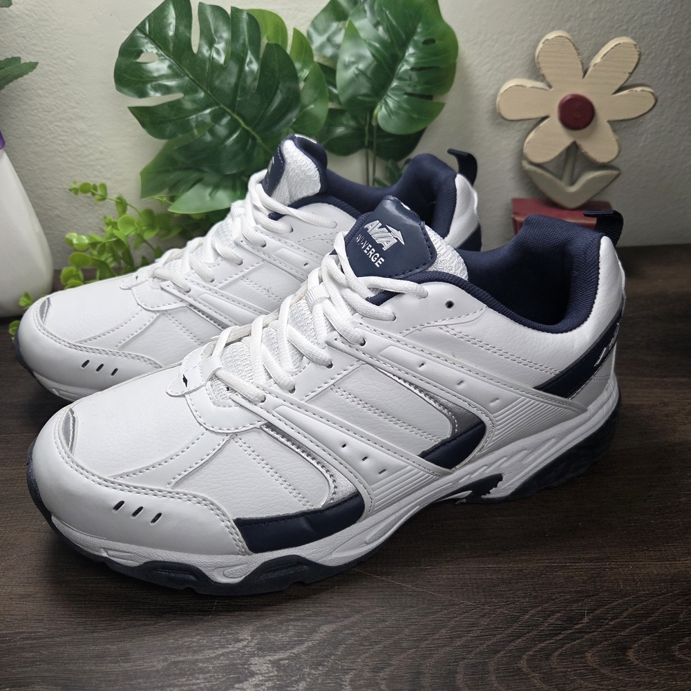 Avi-Verge Mens Size 11 A1313MWD X 4-E White/True Navy #0066